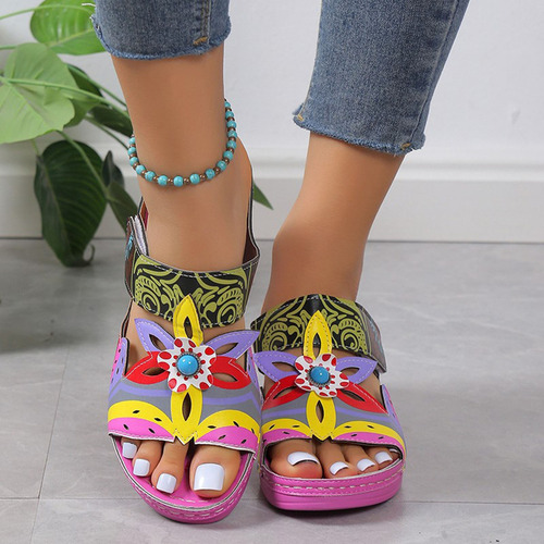 I Zapatillas De Estilo Étnico Para Mujer, Zapatos Nuevos S 8