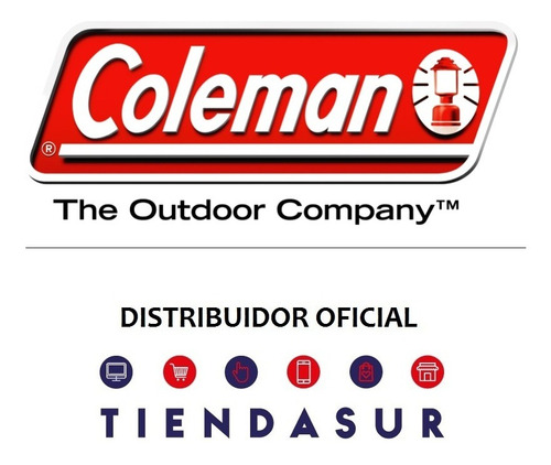 Bolsa De Dormir Coleman Palmetto Hasta -1 Grado Rojo
