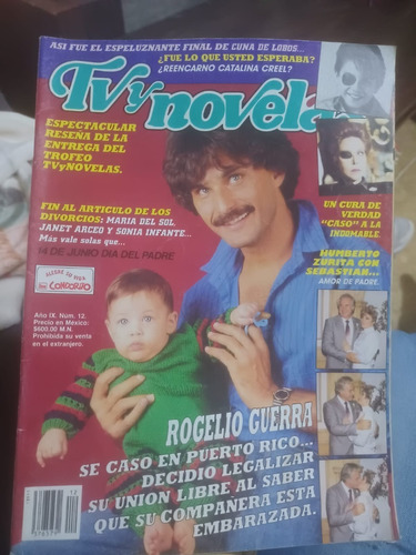 Janet Arceo, Julio Iglesias, Maria Del Sol Revista Tvynovela