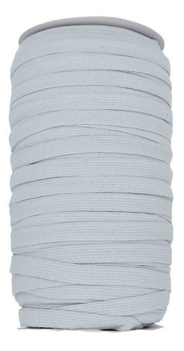 Elástico Crochet Blanco De 11mm Rollo 132mts Resorte Textil