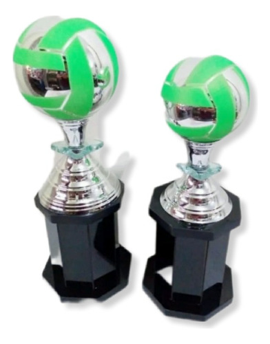 Trofeos Voleibol Dupla 47cm Altura