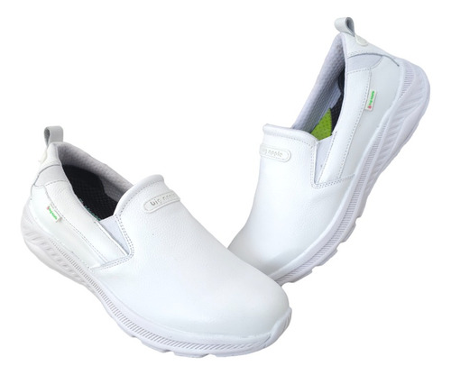Zapato Clínico Hombre Doctor Enfermero Big Apple 2604 Blanco