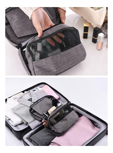 Bolsa De Maquillaje De Viaje, Bolsa De Aseo Colgante