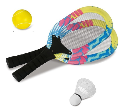 Raqueta De Tenis Set  Con 2 Pelotas Incluidas 