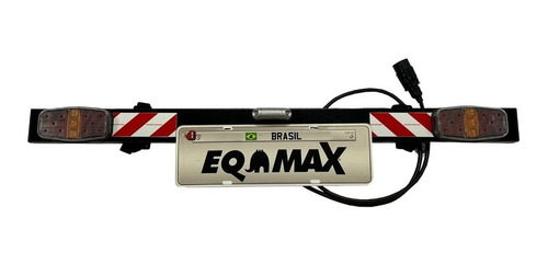 Regua Para Sinalização Eqmax Com Porta Placa