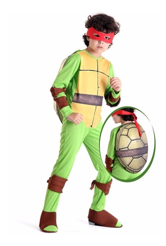 Fantasia Tartarugas Ninjas Raphael G - Sulamericana