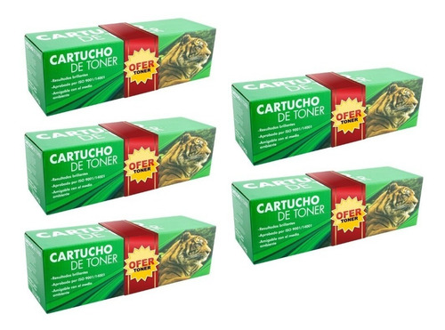 5 Pza Cf413a Toner 410a Con Chip Compatible Con M452dw