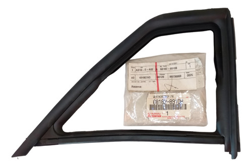 Goma Ventana Ventilacion Puerto Ch Toyota Hilux 96-99