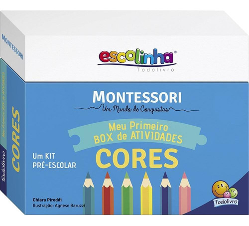 Livro Montessori Meu Primeiro Box De Atividades... Cores (es