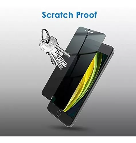 Protector De Pantalla Oscuro Para iPhone SE/8/7 Juego 2 Pzas