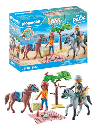 Playmobil Horses Of Waterfall 71470 Excursión A Caballo Varios