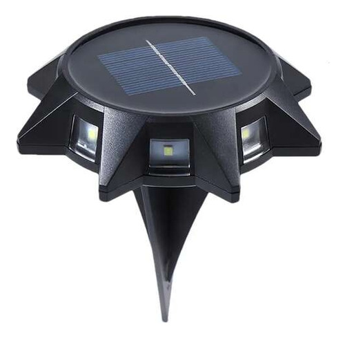 Lampara Solar Caminero Led Para Jardín Deco Recargable