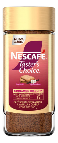 Café Soluble Nescafé Taster's Choice Cinnamon Biscuit 100g