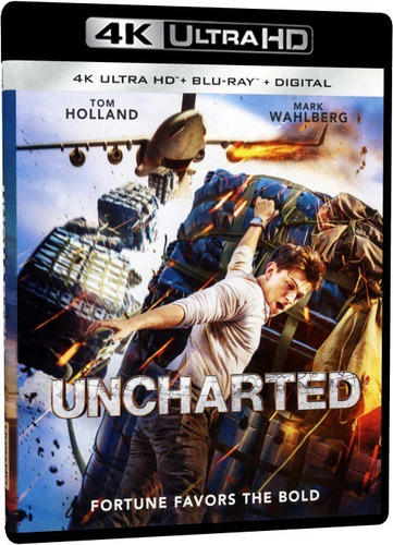Uncharted: Fuera Del Mapa Bluray 4k Uhd 25gb