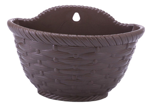 Maceta Colgante Para Jardín, Macetero De Pared, Cubo, Café