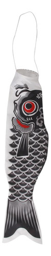 55/70/100/150cm Bandera De Manga Peces Streamer 150cm Negro