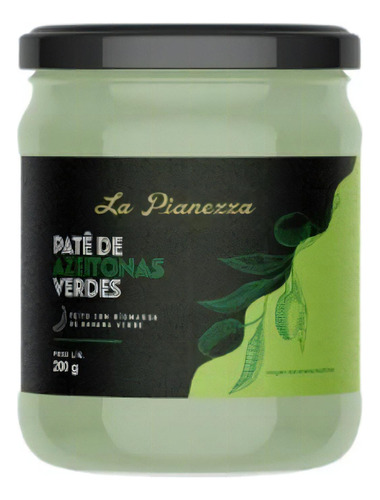 Patê Biomassa Banana Verde Azeitona Verde Artesanal La