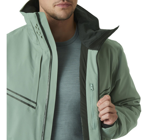 Ski Jacket Helly-hansen Alpha Infinity Men's Cactus - 2xl