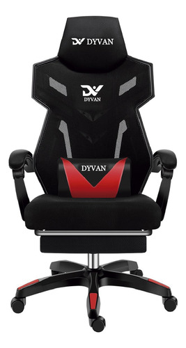 Silla Sillon Gamer Profesional Con Apoya Pies Pc Dyvan 209