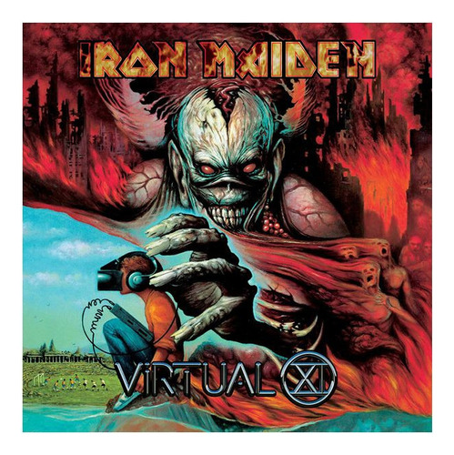 Iron Maiden Virtual Xi Vinilo  Nuevo Sellado