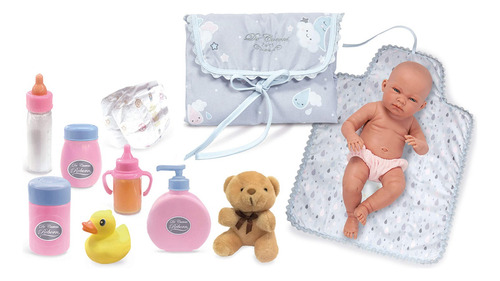 Canasta Canastilla Reborn C/accesorios De Cuevas Infantil Ax