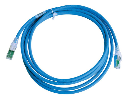 Cable De Red (patch Cord) 10ft(3m), Categoría 6a Azul,