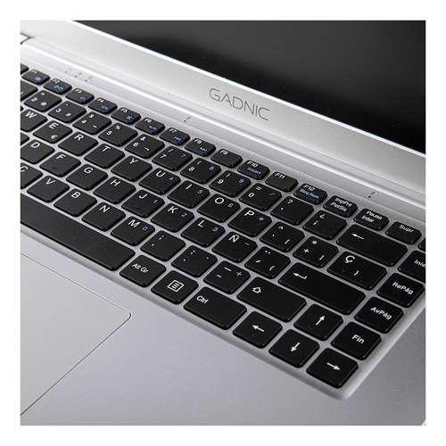 Notebook Gadnic Cloudbook Intel 4gb Windows 10 + Accesorios Color Gris