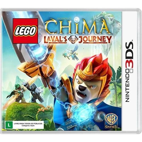 3ds Lego Legends Of Chima Novo Lacrado