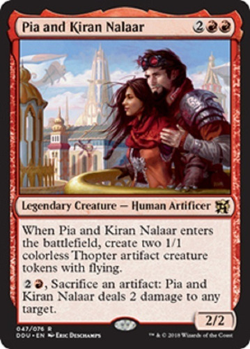 Deck Commander Izzet/artefatos Magic The Gathering