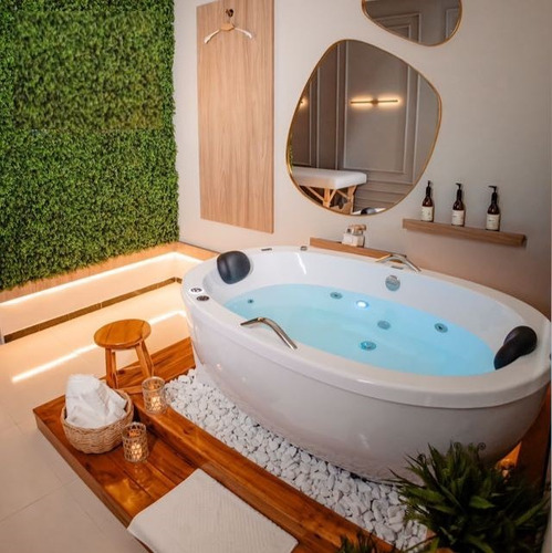 Banheira Ofurô Olímpia Com Hidromassagem + Básica 1,90