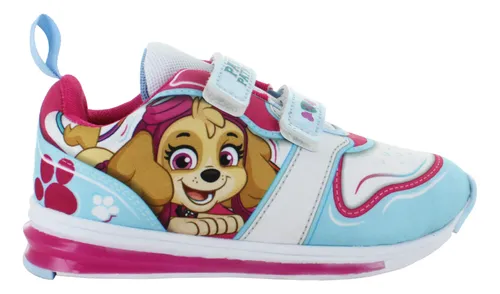 Paw Patrol Tenis Luces Skye Casual Confort Ni a Bebe 85692