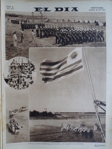 Antiguo El Día N° 419 1941 Carta De Juan Carlos Gómez  3pb8