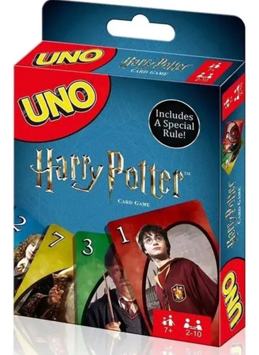 Juego De Cartas Mesa Uno! Harry Potter Card Game