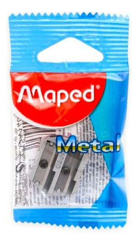 Sacapuntas Metalico 2 Orificios Maped Metal 006700