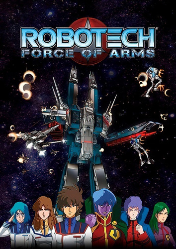 Poster De Robotech La Fuerza De Las Armas