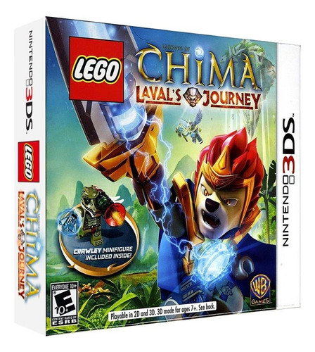 Lego Legends Of Chima Lavals Journey Crawley Bundle 3ds