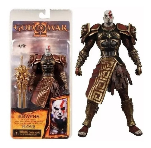 Kratos God Of War Figura Armadura Ares Neca