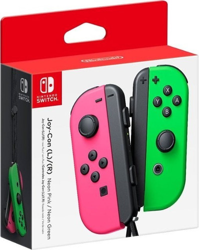 Imagen 1 de 2 de Joy - Con Controllers L R Green / Pink - Nintendo Switch