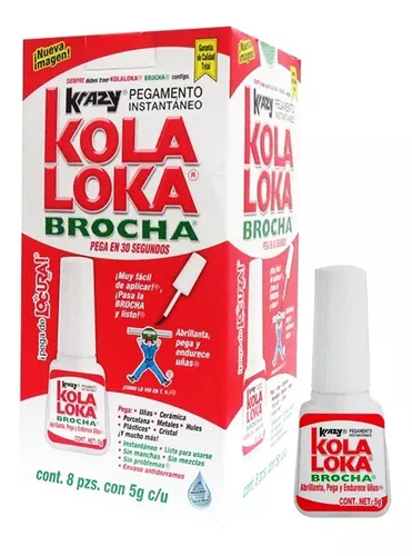 Kola Loka Pegamento Instant 5g Brocha Bltkrazy, Pack of 1 in Saudi