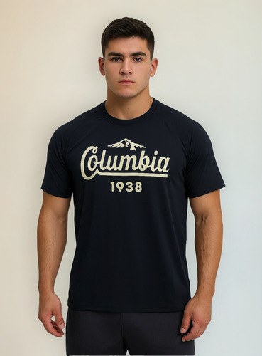 Playera Deportiva Columbia Dry Fit Para Hombre