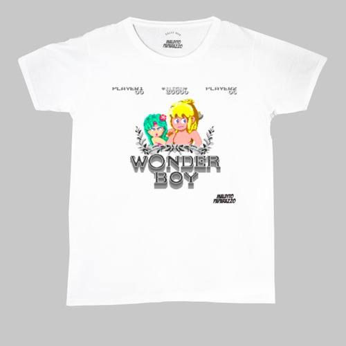Wonder Boy - Remera 100 % Algodón 
