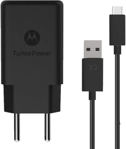 Carregador Motorola Turbopower 18w Usb-c (tipo-c) One Action