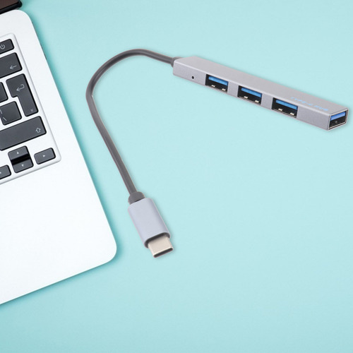 Adaptador Hub Usb 2.0 Hub Usb Multipuerto Para Teléfono Port