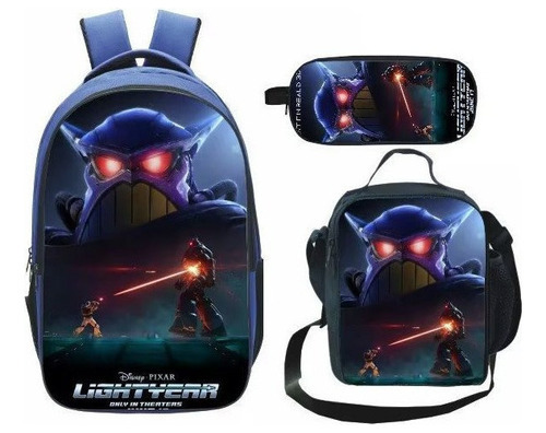 Bolsas escolares Lightyear, lancheiras populares, 3 peças, cor S1, Zac