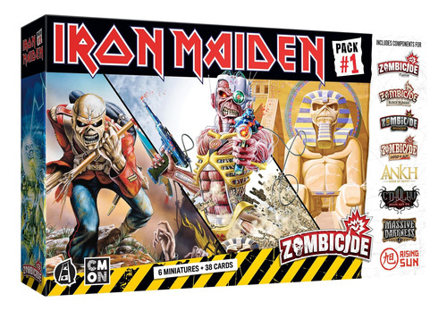 Zombicide Iron Maiden Character Pack 1 Juego De Miniaturas 1