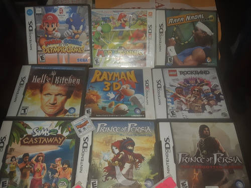 Nintendo Ds Juegos Originales Remate Oferta X Lote Unidad