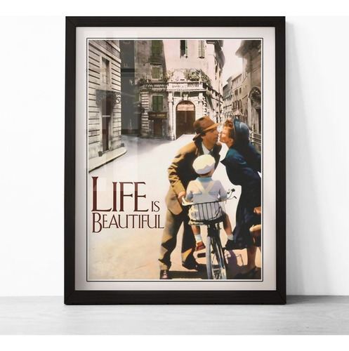 Cuadro Películas - La Vida Es Bella - Poster Arte