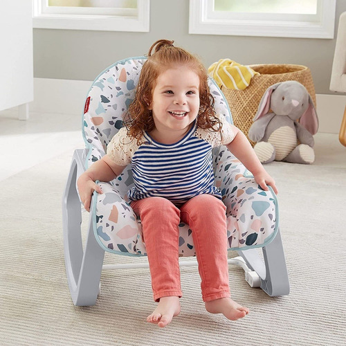 Imagen 5 de 7 de Silla Mecedora Portátil Fisher Price Para Bebés - Niños