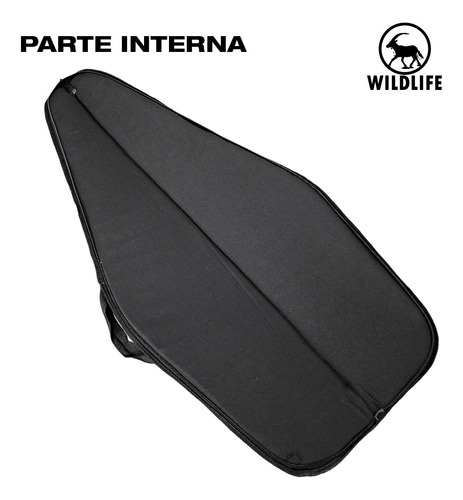 Imagen 7 de 10 de Funda Para Rifles Carabinas Wild Life 130 Cm Reforzada