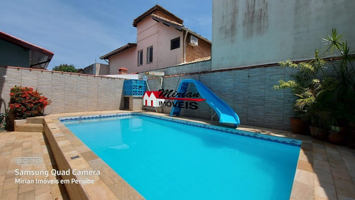 Imagem 4 de 26 de Sobrado 4 Dormitórios Sendo 2 Suites, 200 Metros Da Praia Em Peruibe Com Piscina - Ca01489 - 69289259